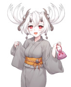 浴衣鶴棲姫ちゃん