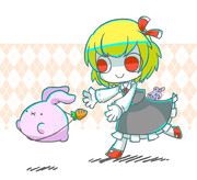 ルーミアのテイちゃん捕獲ゲーム