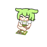 【GIF】南インドミールスを手で食べるずんだもん
