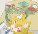 読書するリランちゃん