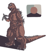 初代ゴジラ 野獣カラーver.