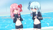 おへそみせて
