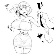 シャツを脱いだらチューブトップのセイカさんの揺れる胸がただ見たいだけ