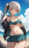 AI 水着霞（大盛り）
