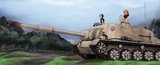 モジャクロ戦闘記　第79回で使った戦車絵