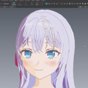 【GIFアニメ】アーリャさんモデリング中