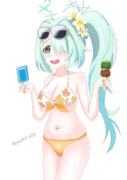 水着ヒヨリwithアイス