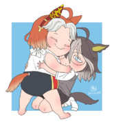 幼少期のドリオル姉妹