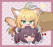 マキ狼ときりたんとん