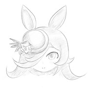 ライスちゃんお顔