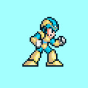 ドット絵「エックス」Ver.RMX93 ロックマンX風 星川みつき AP 2024 パロ