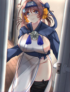 給油艦な長鯨ちゃんのお出迎え