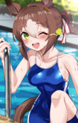 授業でもプールが嬉しい季節だね～☘