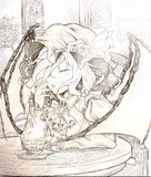 コウモリとお茶
