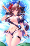 スイカ割り水着ドンナ
