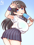 わんどろブラウス制服のあがのん