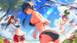 真夏の阿賀野シスターズ