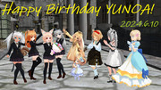 【ユノア誕生祭2024】ユノアさんおめでとー