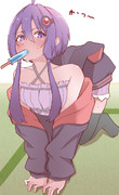 暑さでやられそうなゆかりさん