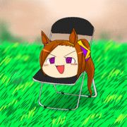 ３回見たら長距離になる絵