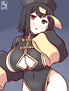 わんどろチャイナドレスのあきつ丸