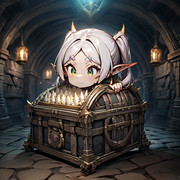 ミミックと合体したフリーレン