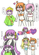 夏イベ落書き