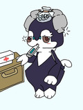風邪ひきイエッサン（オス）