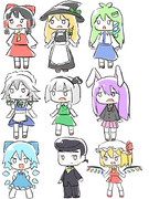 東方キャラ～