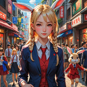 ウサギの女の子「パシフィカちゃん」　※AIバージョン