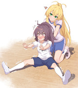 想像以上に体が硬かったきりたん