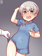 わんどろチャイナドレスのレーベきゅん