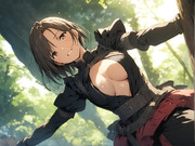 森の中の出会い