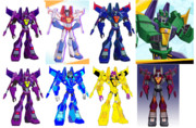 サイバーバースのジェットロン・シーカーズ seekers cyberverse style