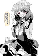 酔って昔の制服を取り出すライトハロー