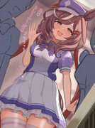 おしゃべり中トレーナーを見つけたマチタン