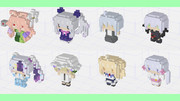 32dotVOXEL_広報用静画【つくよみちゃん＆ユーザーモデル】