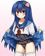 スク水＋セーラー服＋白ニ―ソ