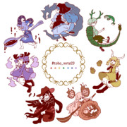 第20回東方Project人気投票支援イラスト