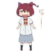 胴が長い猫感がある小鞠ちゃん