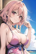 水着のゆゆぱい