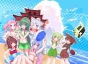 ウナきりずんめたイタが海に来たらいじめられているずんだもんみたいなやつを助けて城に連れてかれた話