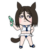 ジャッキー（ウマ）　水着