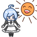 太陽さんとメイド♪