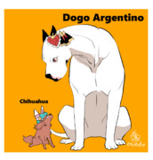 【犬化】ドゴジェンティルドンナとサムソンチワワ