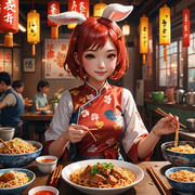 ウサギの女の子「ウェンディちゃん」