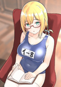 読書中なはっちゃん