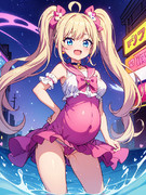 ボテ腹魔法少女