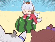 スイカをまもるかい