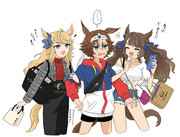 この後めちゃくちゃ着せ替え人形にされるバンブー